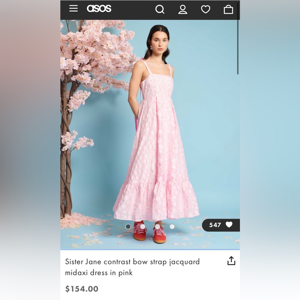 Pink jacquard maternity dress
